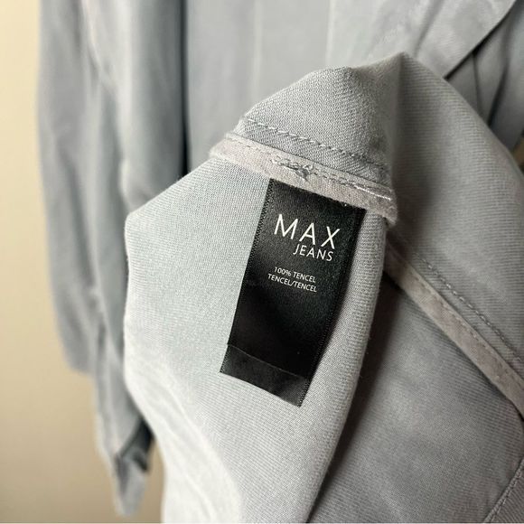 Tencel Canvas Open Jacket - Picture 5 of 8